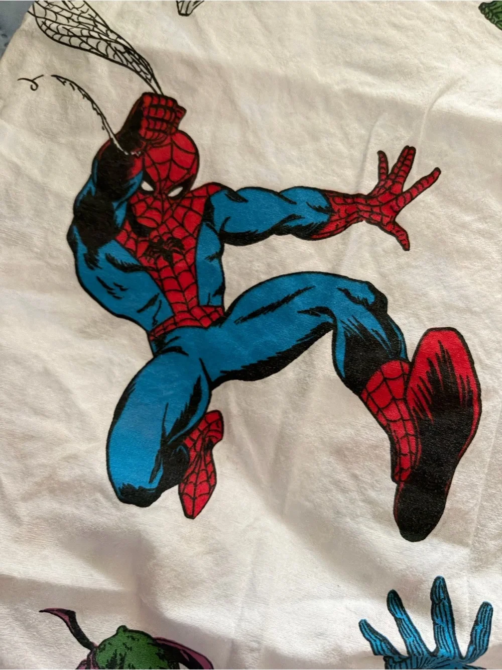 Pottery Barn Kids Marvel 2 Standard Pillowcases Spider-Man PB Kids